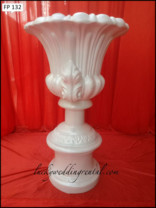 Lucky Wedding Rental fiberpots decoration