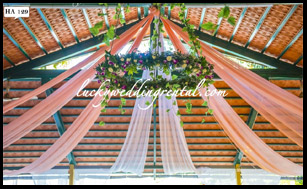 Lucky Wedding Rental hangings decoration