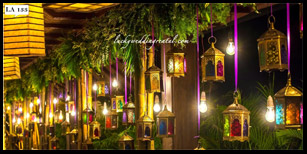 Lucky Wedding Rental lanterns decoration