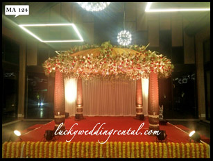 Lucky Wedding Rental Mandap Decoration