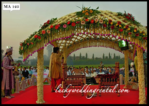 Lucky Wedding Rental Mandap Decoration