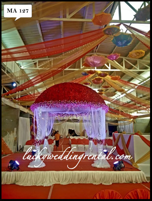 Lucky Wedding Rental Mandap Decoration