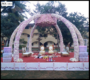 Lucky Wedding Rental Mandap Decoration