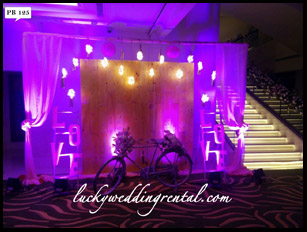 Lucky Wedding Rental lanterns decoration