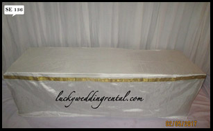 Lucky Wedding Rental seating decoration