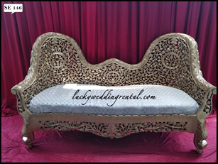 Lucky Wedding Rental seating decoration