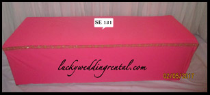 Lucky Wedding Rental seating decoration