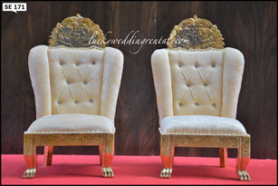 Lucky Wedding Rental seating decoration