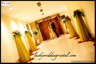 Lucky Wedding Rental Pathway decoration