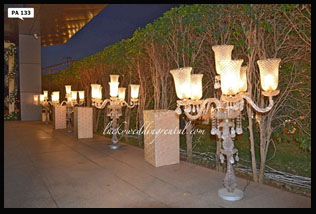 Lucky Wedding Rental Pathway decoration