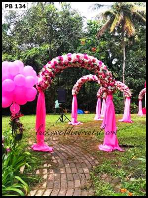 Lucky Wedding Rental Pathway decoration