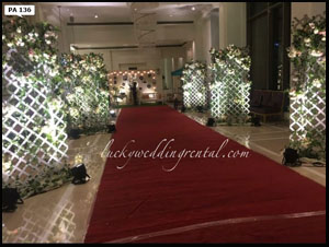 Lucky Wedding Rental Pathway decoration