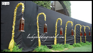 Lucky Wedding Rental Pathway decoration