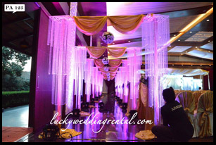 Lucky Wedding Rental Pathway decoration