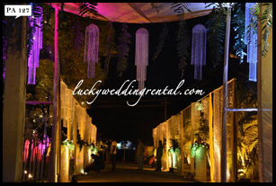 Lucky Wedding Rental Pathway decoration