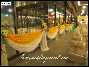 Lucky Wedding Rental Pathway decoration