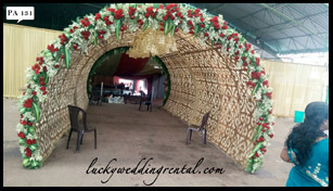 Lucky Wedding Rental Pathway decoration