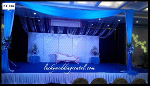 Lucky Wedding Rental stage decoration