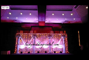 Lucky Wedding Rental stage decoration