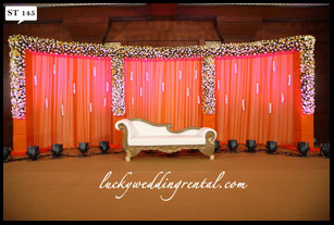 Lucky Wedding Rental stage decoration