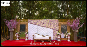 Lucky Wedding Rental stage decoration