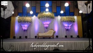 Lucky Wedding Rental stage decoration