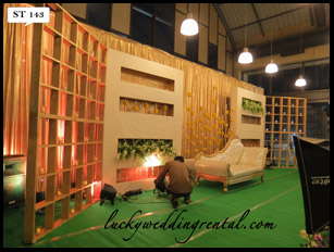 Lucky Wedding Rental stage decoration