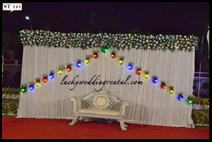 Lucky Wedding Rental stage decoration