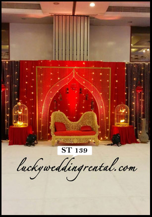 Lucky Wedding Rental stage decoration